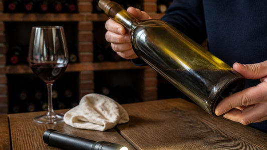 How to Identify Sediment in Aged Wine Bottles